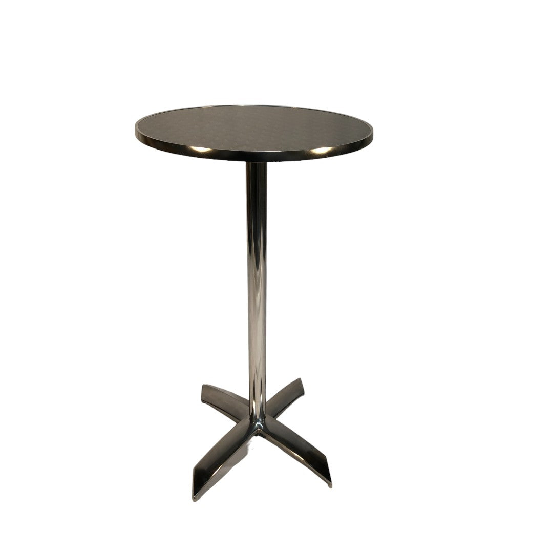 Folding Stainless Poseur Table