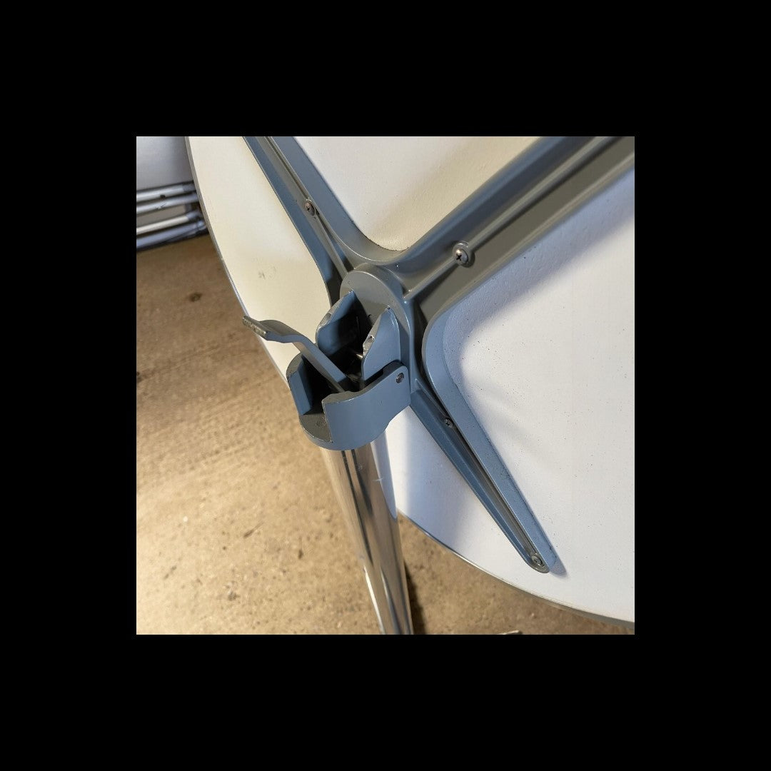 Folding Stainless Poseur Table